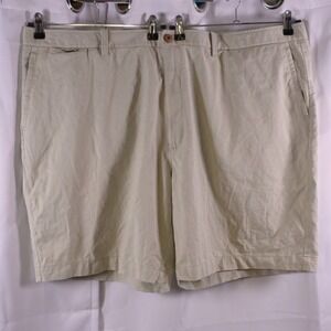 Tommy Bahama Beige Chino Khaki Shorts Mens 50R Big & Tall High RIse